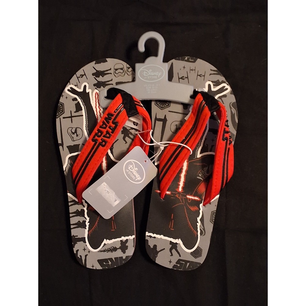 Star‎ Wars Flip Flops Size 2/3 NEW